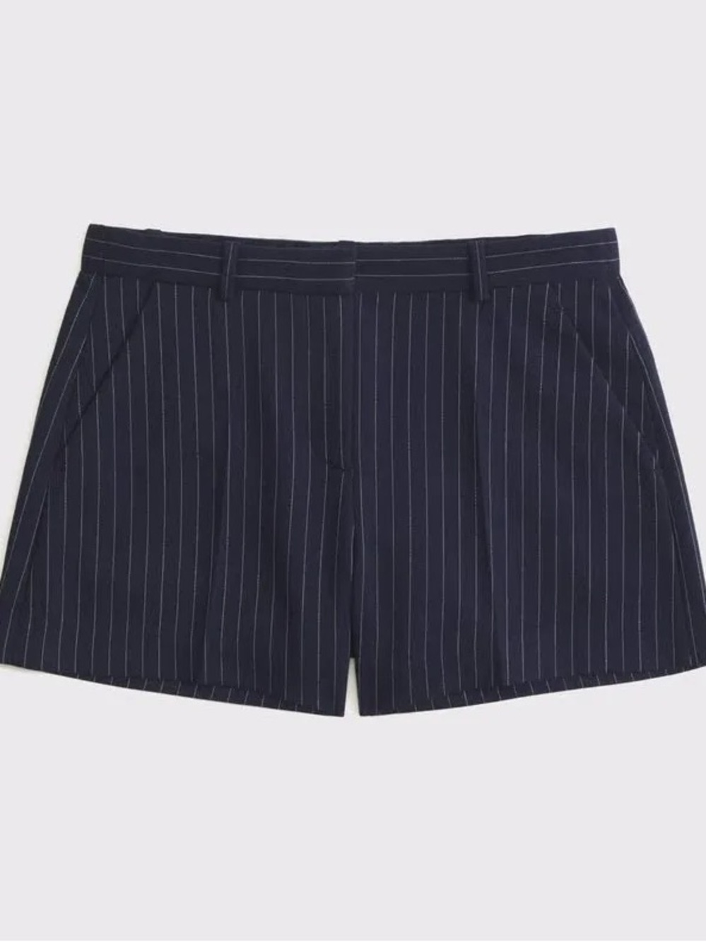 Abercrombie Pinstripe Tailored Shorts